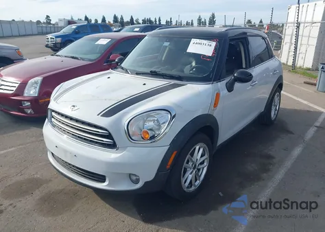 2015 Mini Countryman Cooper from USA, damaged, VIN WMWZB3C5XFWR42585